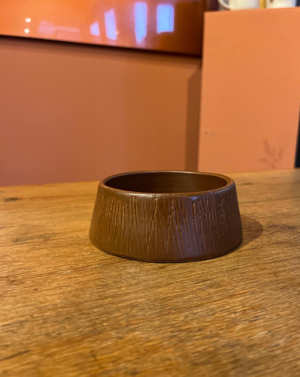 Classic Fungi Ashtray color Marrón