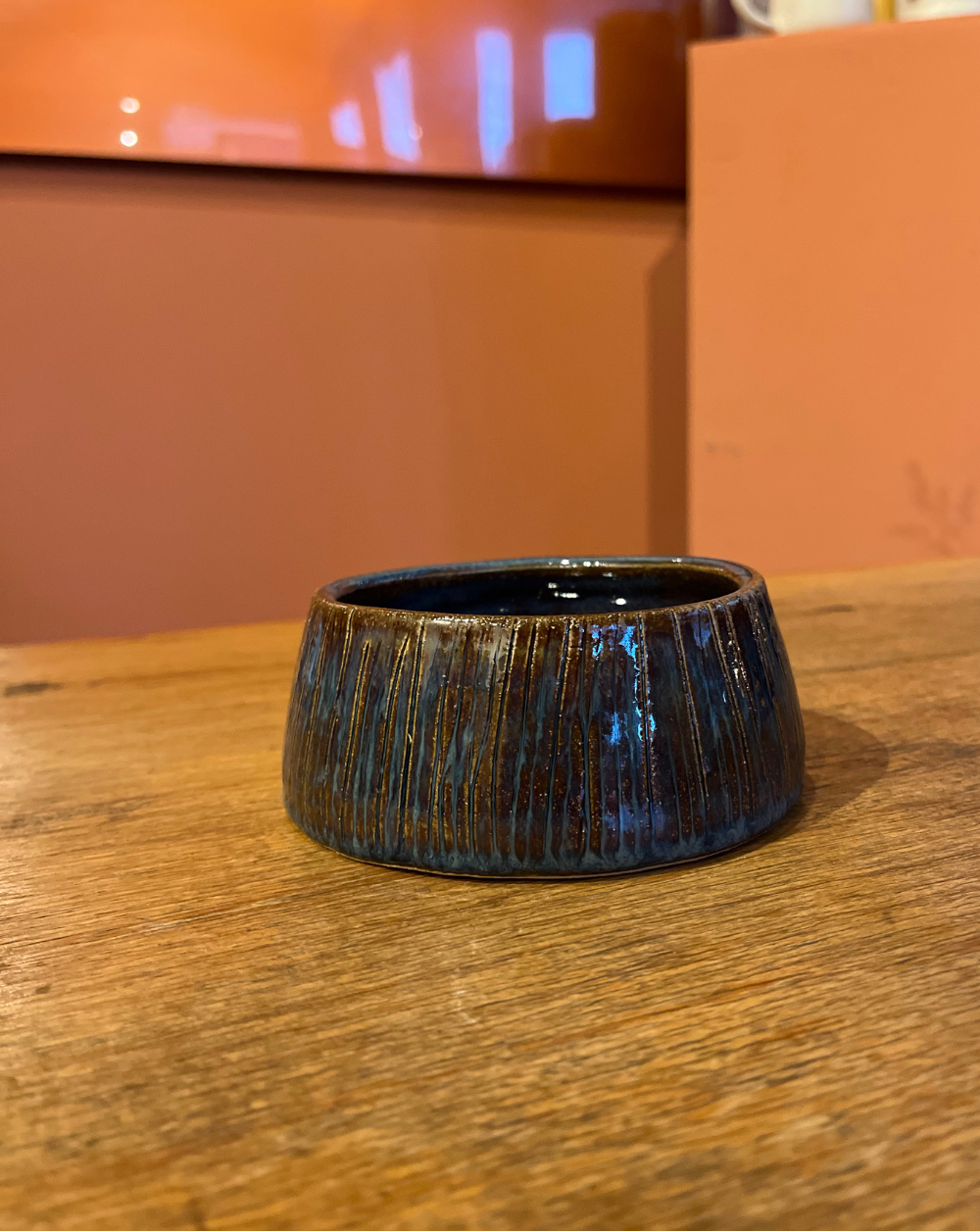 Classic Fungi Ashtray color Azul Metálico