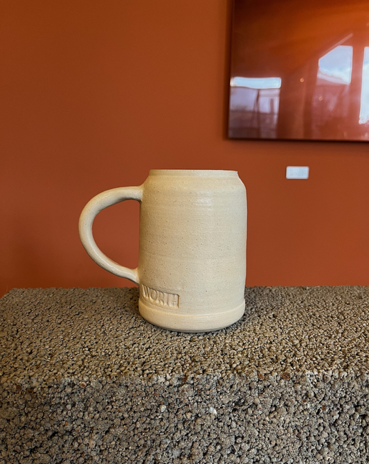 Enrique Beer Mug color crudo