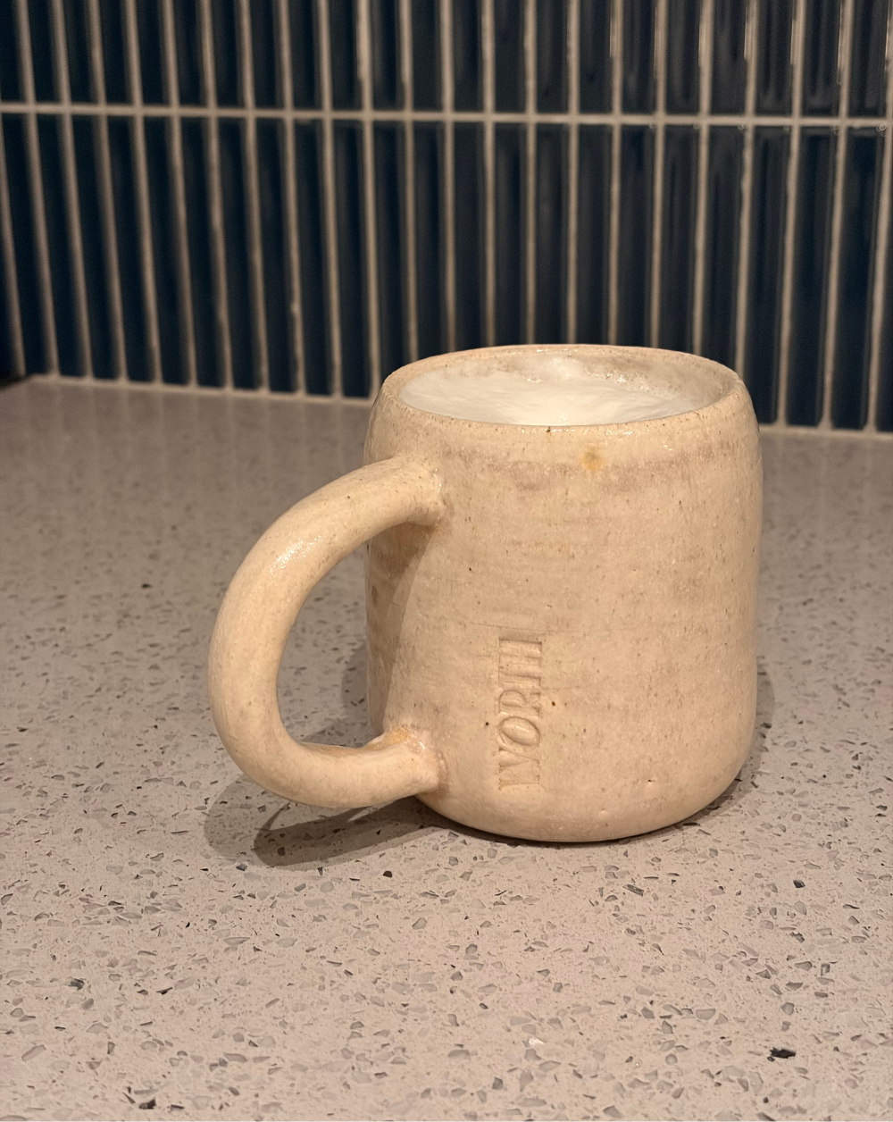 Mercedes Beer Mug color crudo