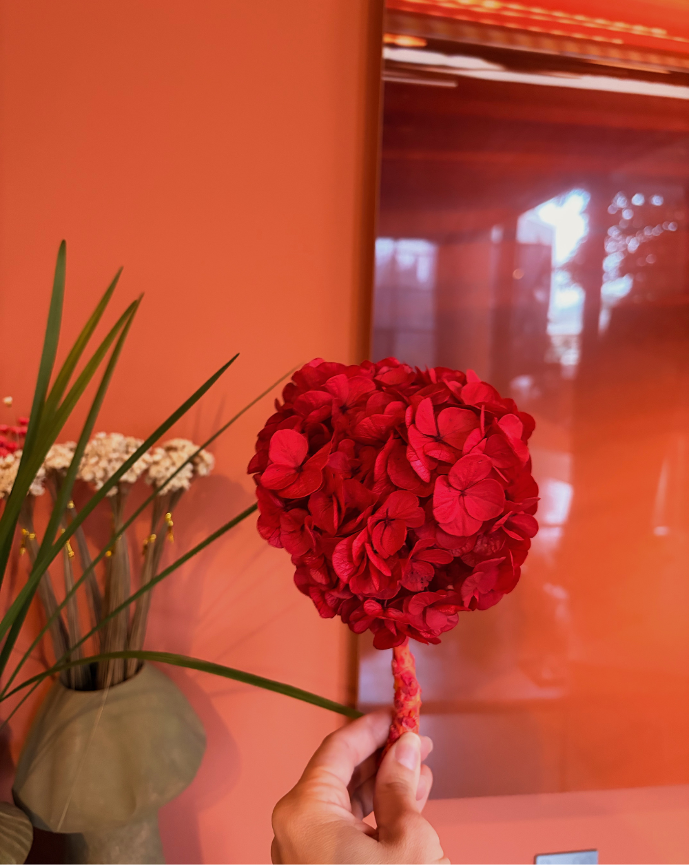 Hortensia Roja Talla S