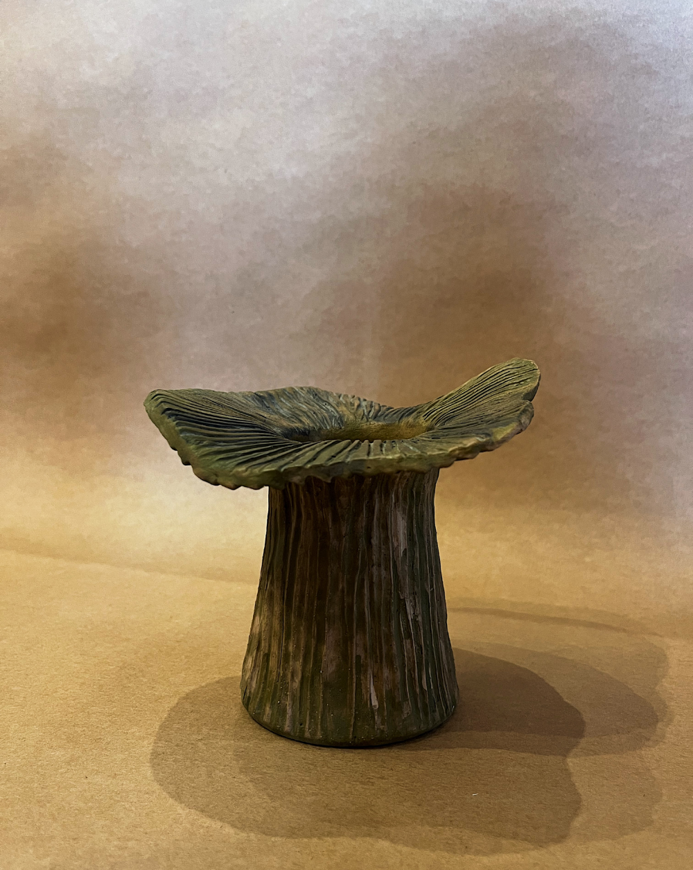 Fungi Fleur Vase color Verde