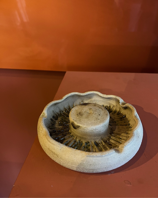 Fungi Ashtray color Gris Manchado