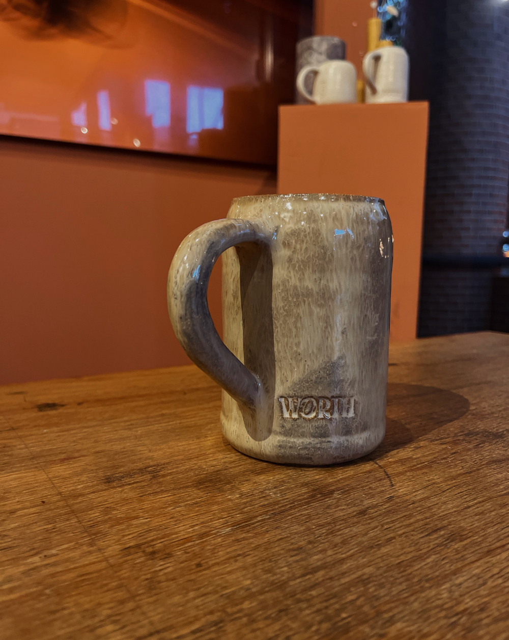 Enrique Beer Mug color beige