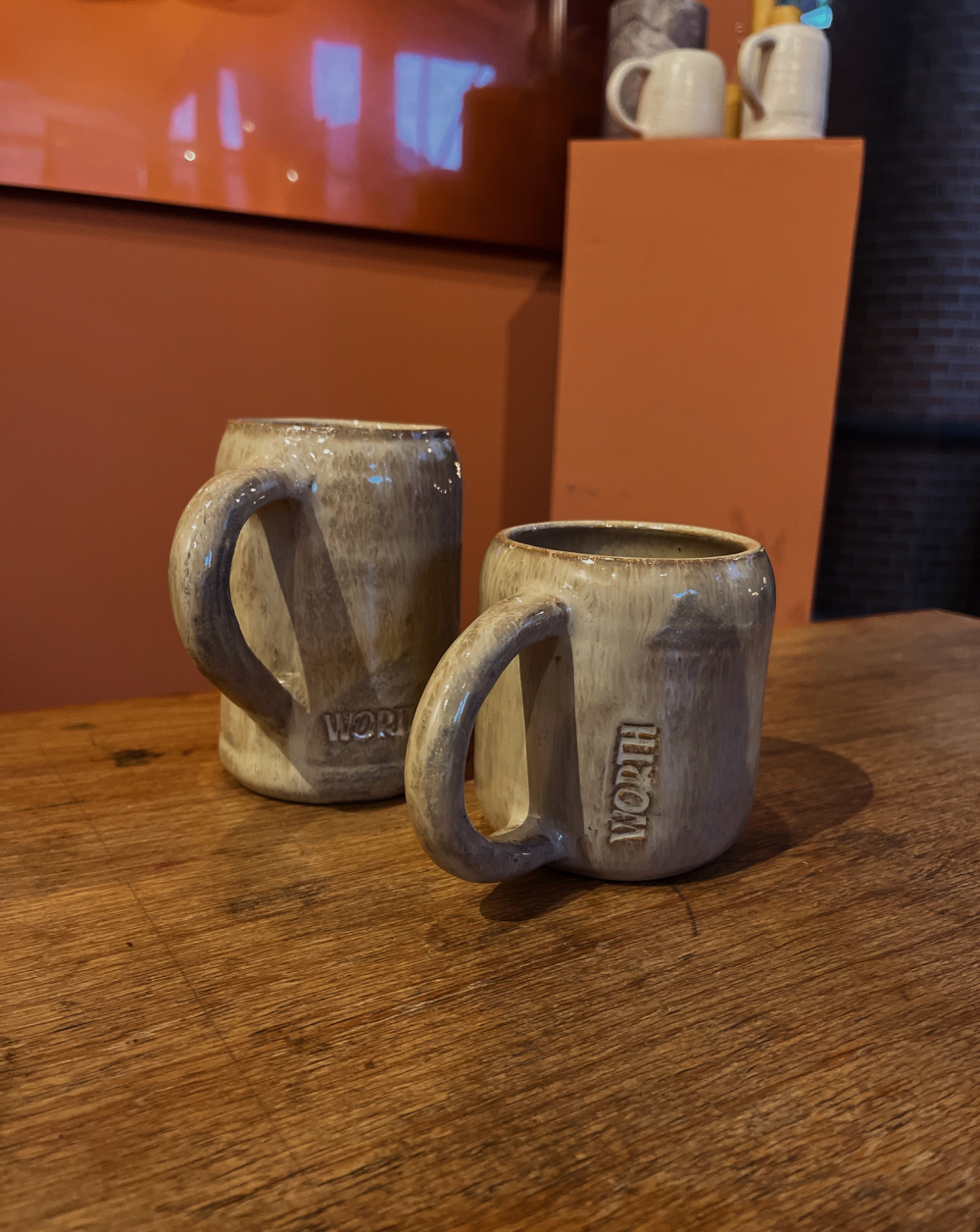 Mercedes Beer Mug color beige