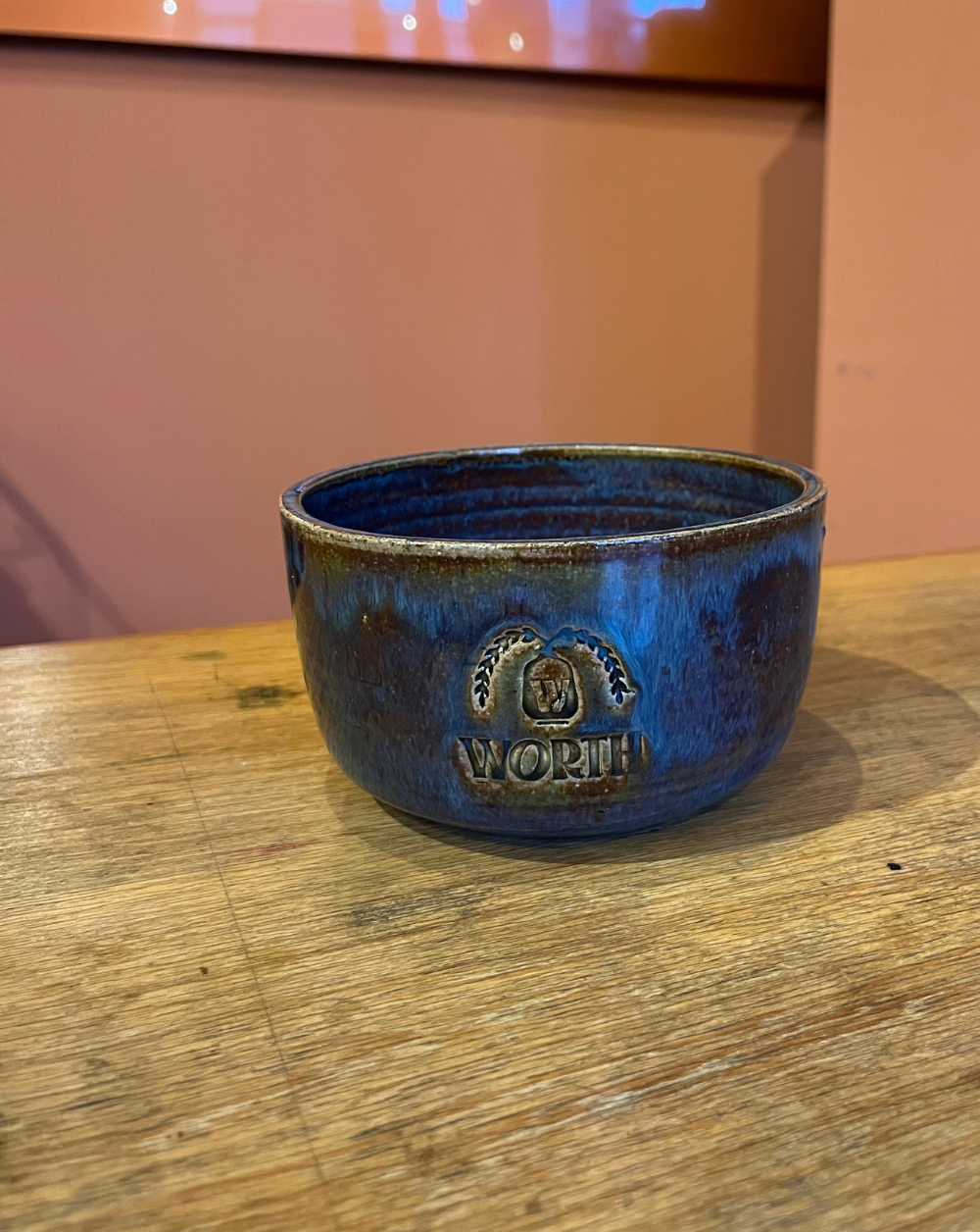 Pot Vase color Azul Metálico