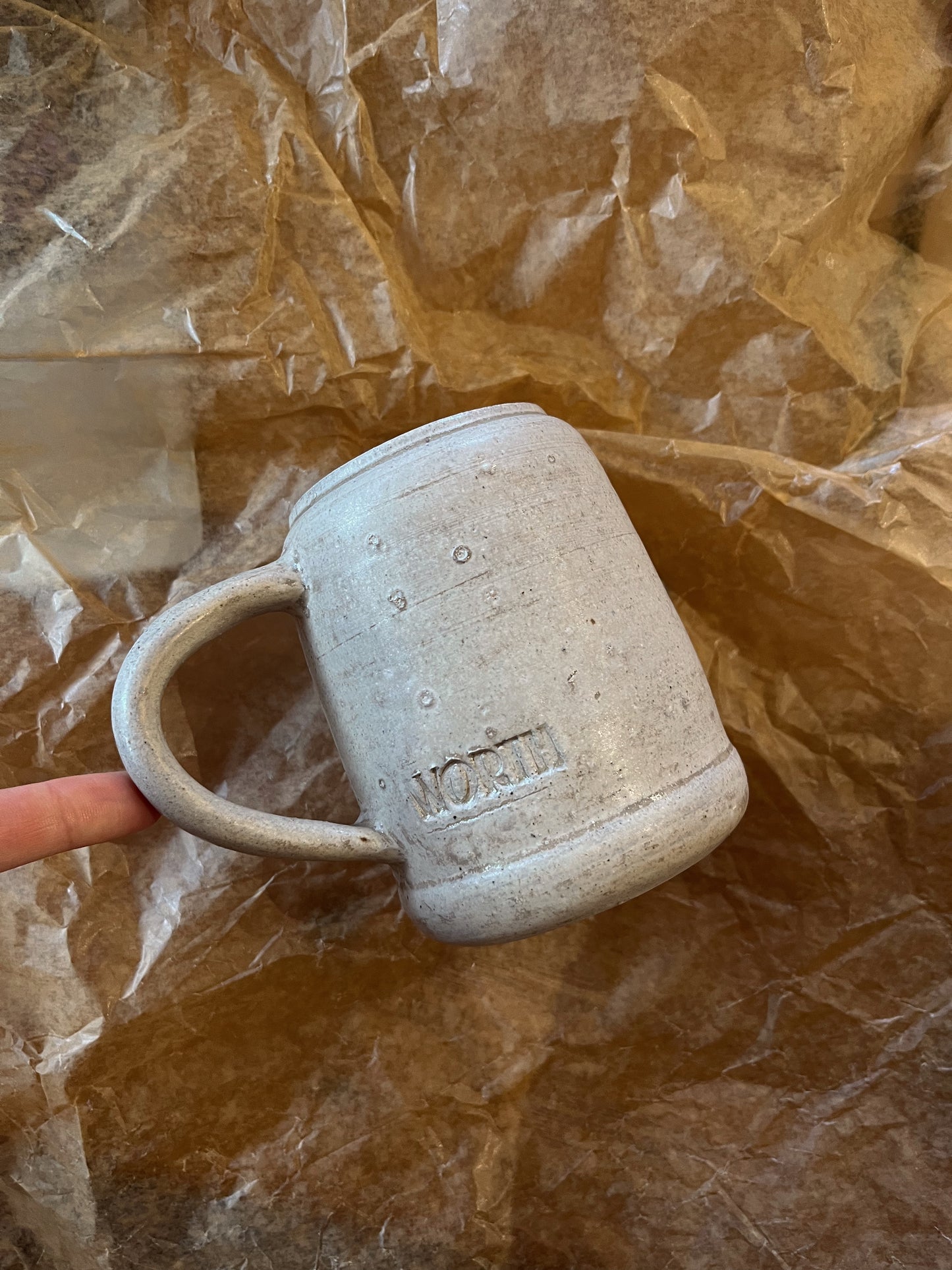 Enrique Beer Mug color crudo
