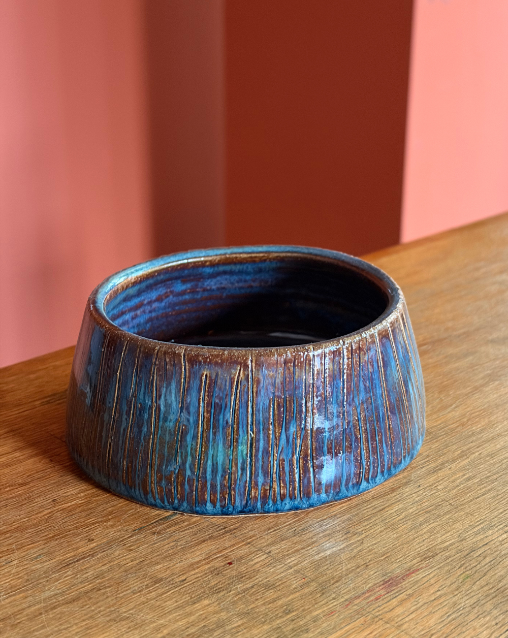 Classic Fungi Ashtray color Azul Metálico